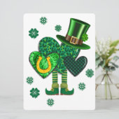 ST PATRICK ONTWERP  FEESTDAGENKAART (Staand voorkant)