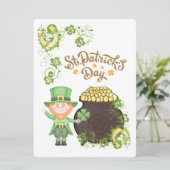 ST PATRICK ONTWERP  FEESTDAGENKAART (Staand voorkant)