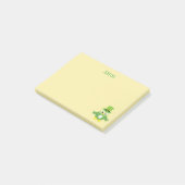St. Patrick Owl Sandy kleur Post-it® Notes (Schuin)