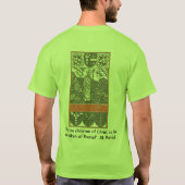 St. Patrick, Patron of Ireland Shirt (Achterkant)