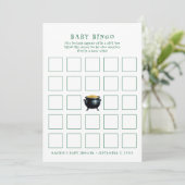 st patrick pot d'or baby shower de bingo carte de  (Debout devant)