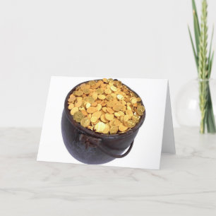 St Patrick&- Pot van Goud Kaart