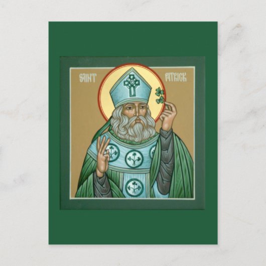 St. Patrick Prayer Card Briefkaart (Voorkant)