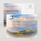 St Patrick Quote Briefkaart (Voorkant / Achterkant)