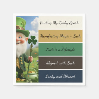 St. Patrick’s Affirmation Napkins Servet
