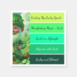 St. Patrick’s Affirmation Napkins Servet