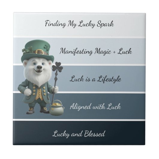 St. Patrick’s Affirmation Tegeltje (Voorkant)