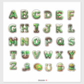 St. Patrick’s Day Alphabet Sticker (Vel)
