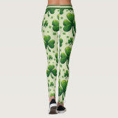 St. Patrick’s Day Clover Chaos Leggings (Achterkant)
