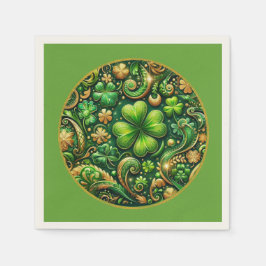 St. Patrick’s Day Clover Design Servet