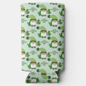 St. Patrick’s Day Gnome Beer Can Cooler (Achterkant)