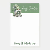 St. Patrick’s Day Gnome Notepad Post-it® Notes (Voorkant)
