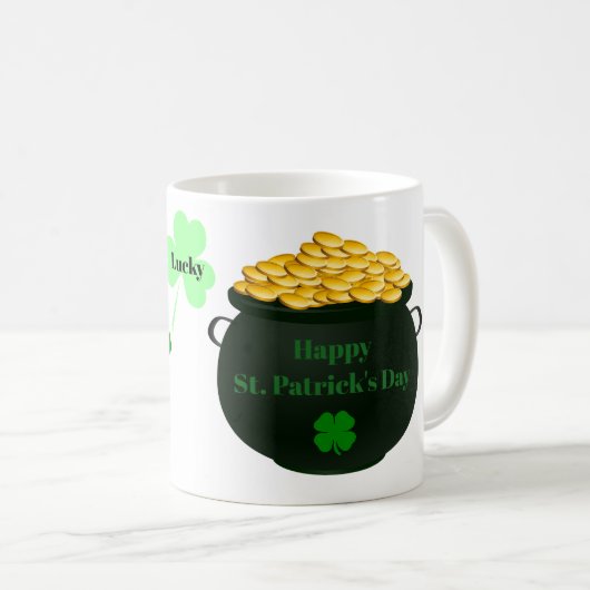 St. Patrick ; s Day Irish Coffee Mug (Devant droit)