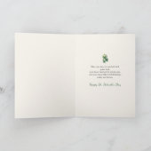 St. Patrick’s Day Irish Luck Clover Greeting Card Kaart (Binnen)