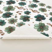 St. Patrick’s Day Musical Shamrock Sherpa Deken (3/4)