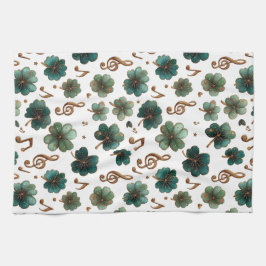 St. Patrick’s Day Musical Shamrock Theedoek