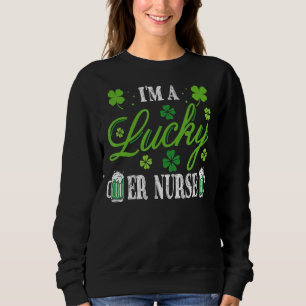 St Patrick S Day Pajama I A Lucky Er Nurse Irish Trui