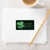 St. Patrick’s Day Shamrock Clover Label (Insitu)