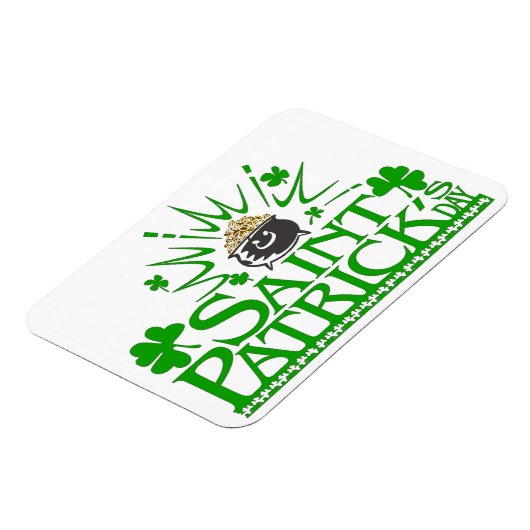 St. Patrick’s Gold Pot Flexibele Magneet (Linkerzijde)