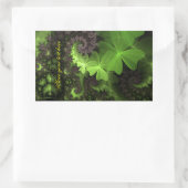 St Patrick Shamrock Field Rechthoekige Sticker (Tas)