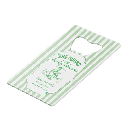 St patrick she found her lucky charm  bachelorette (Devant Angle)