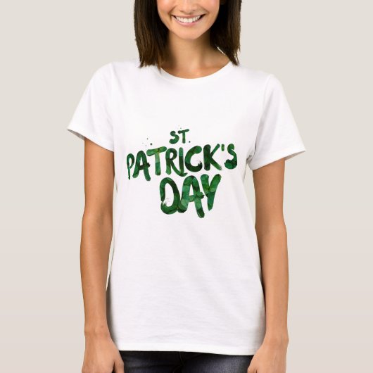 st-patrick-tekst t-shirt (Voorkant)