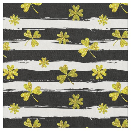st patrick tissu de cou blanc noir (Fermer)