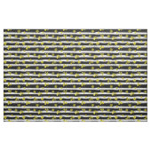 st patrick tissu de cou blanc noir (Fat Quarter)