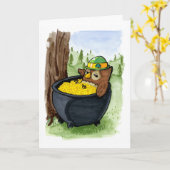 St. Patrick Uil Kaart (Gele Bloem)