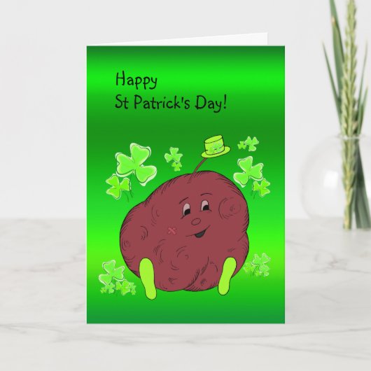 St Patrick van de Padie van Spudman en van de Kaart (Voorkant)