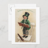 St. Patrick was een Gentleman Briefkaart (Voorkant / Achterkant)