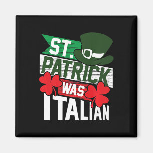 St. Patrick was Italiaans leuk St. Patrick's Day Magneet