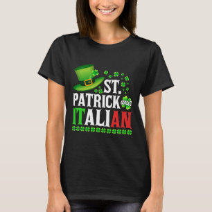 St Patrick was Italiaans Pet Clover van St Patrick T-shirt