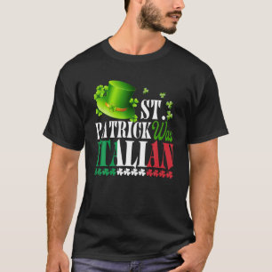 St Patrick was Italiaans Pet Clover van St Patrick T-shirt
