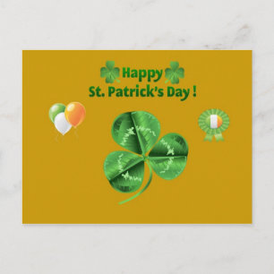 St Patrickd Day Briefkaart