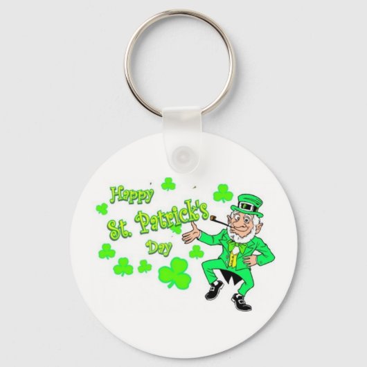 St.PatrickDay-sleutelring Sleutelhanger (Voorkant)