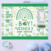 St Patrick's Boy Baby shower Chip Bag Wrapper Flyer (Enkel)