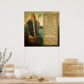 St Patrick's Breastplate. Poster (Keuken)