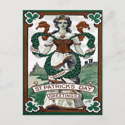 St Patrick's Briefkaart (Voorkant)