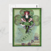St Patrick's Briefkaart (Voorkant / Achterkant)