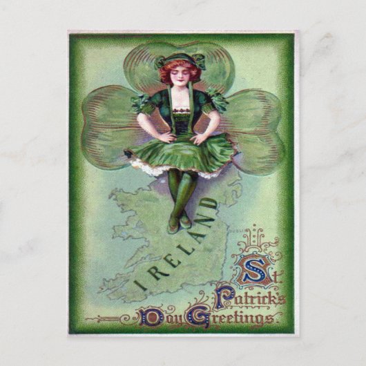 St Patrick's Briefkaart (Voorkant)