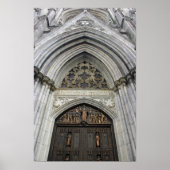 St.Patricks Cathedraal in New York City Poster (Voorkant)