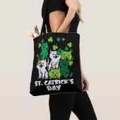 St Patricks Catricks Dag Katten Saint Pattys Draagtas (Dichtbij)