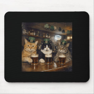 St. Patrick's Cattricks dag grappige katten die bi Muismat