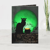 St. Patrick's Chat Noir Kaart (Voorkant)