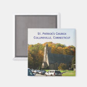 St. Patrick's Church in Collinsville Magneet (Voorkant / Achterkant)