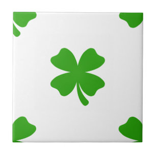 st patricks clover emoji tegeltje