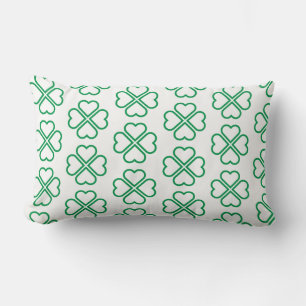 St. Patrick's Clover Pillow Kussen
