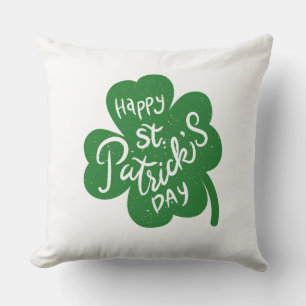 St. Patrick's Clover Pillow Kussen