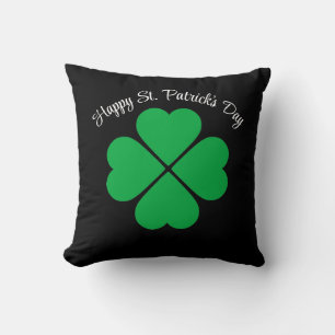 St. Patrick's Clover Pillow Kussen